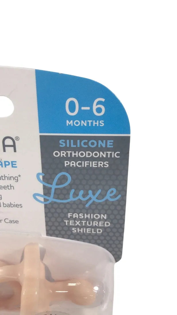 Chicco PhysioForma Pacifiers 2-Pack, Blush, 0-6 Months
