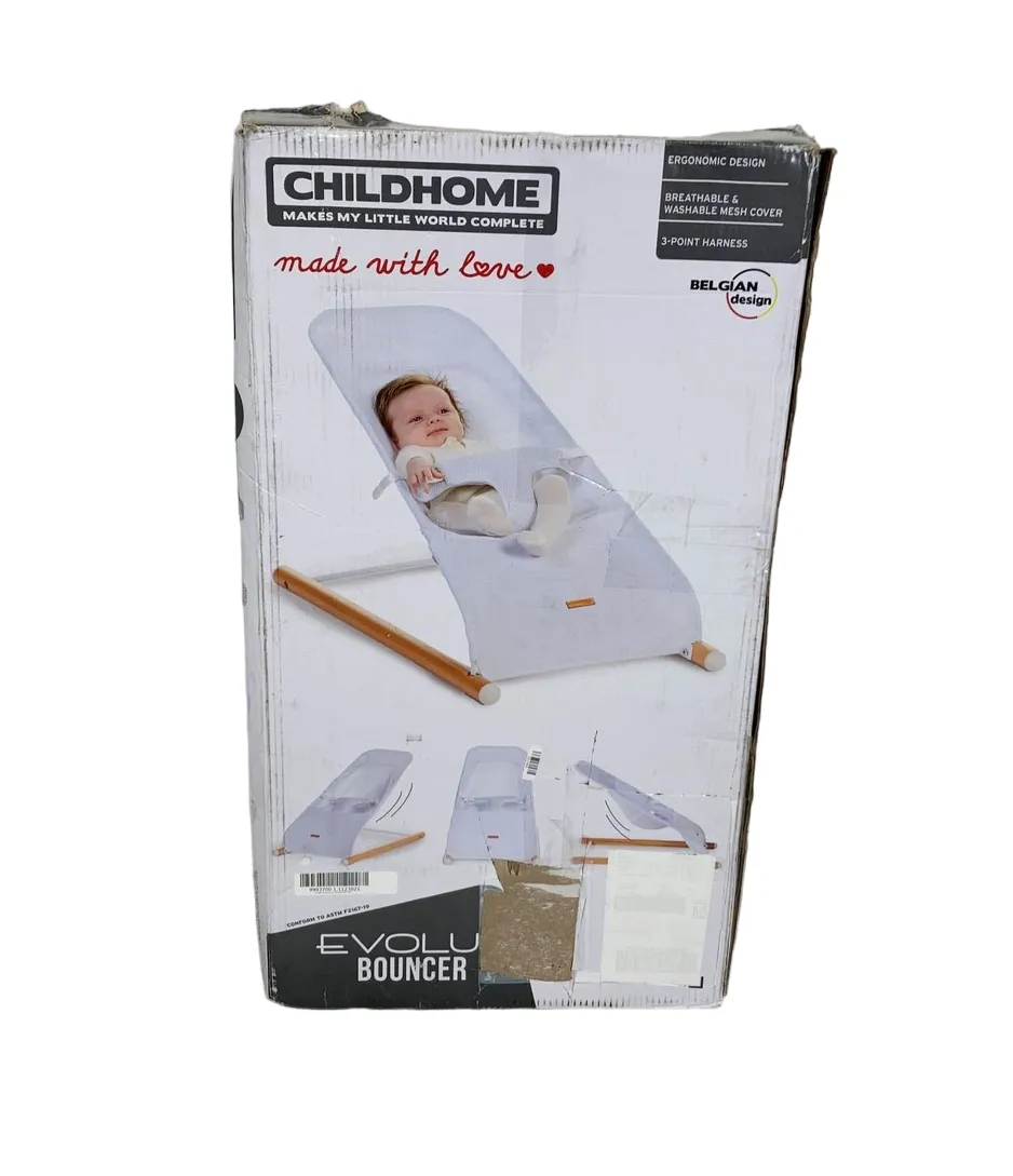 Childhome Evolux Bouncer, White