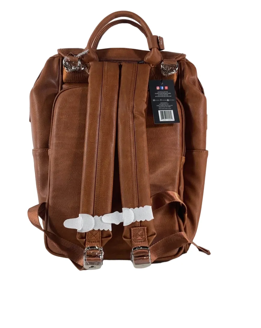 Citi Collective Explorer Diaper Bag Backpack, Vintage Tan