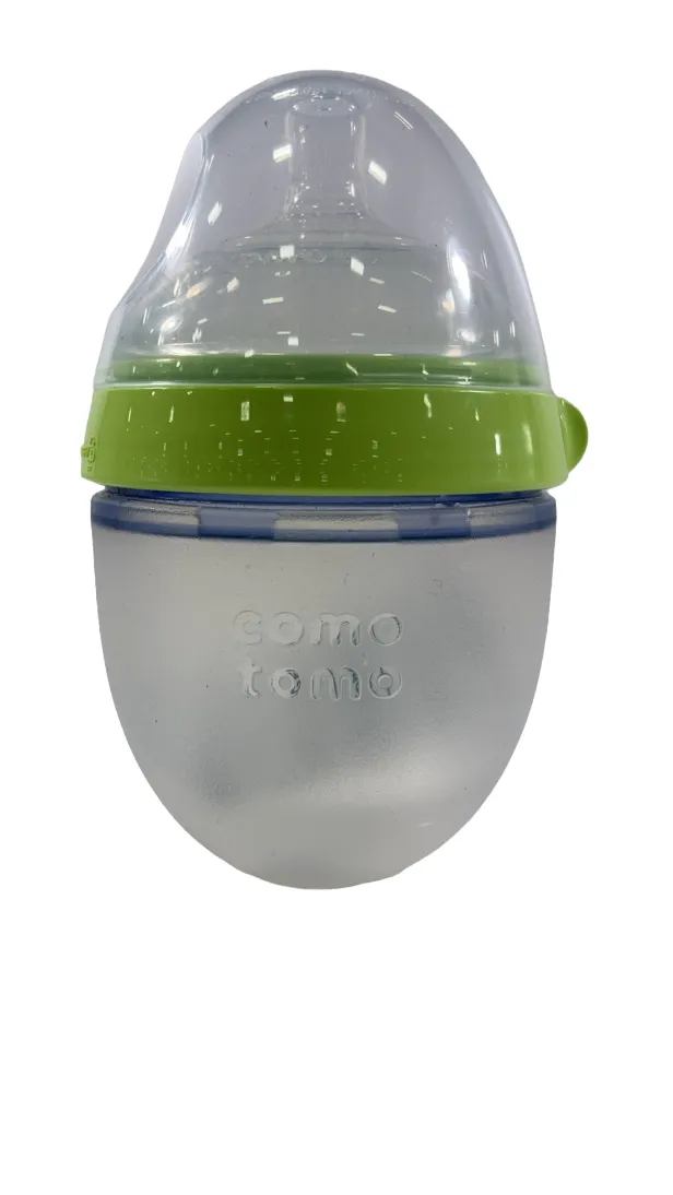 Comotomo Baby Bottles, Green, Pack of 1, 5 ounce