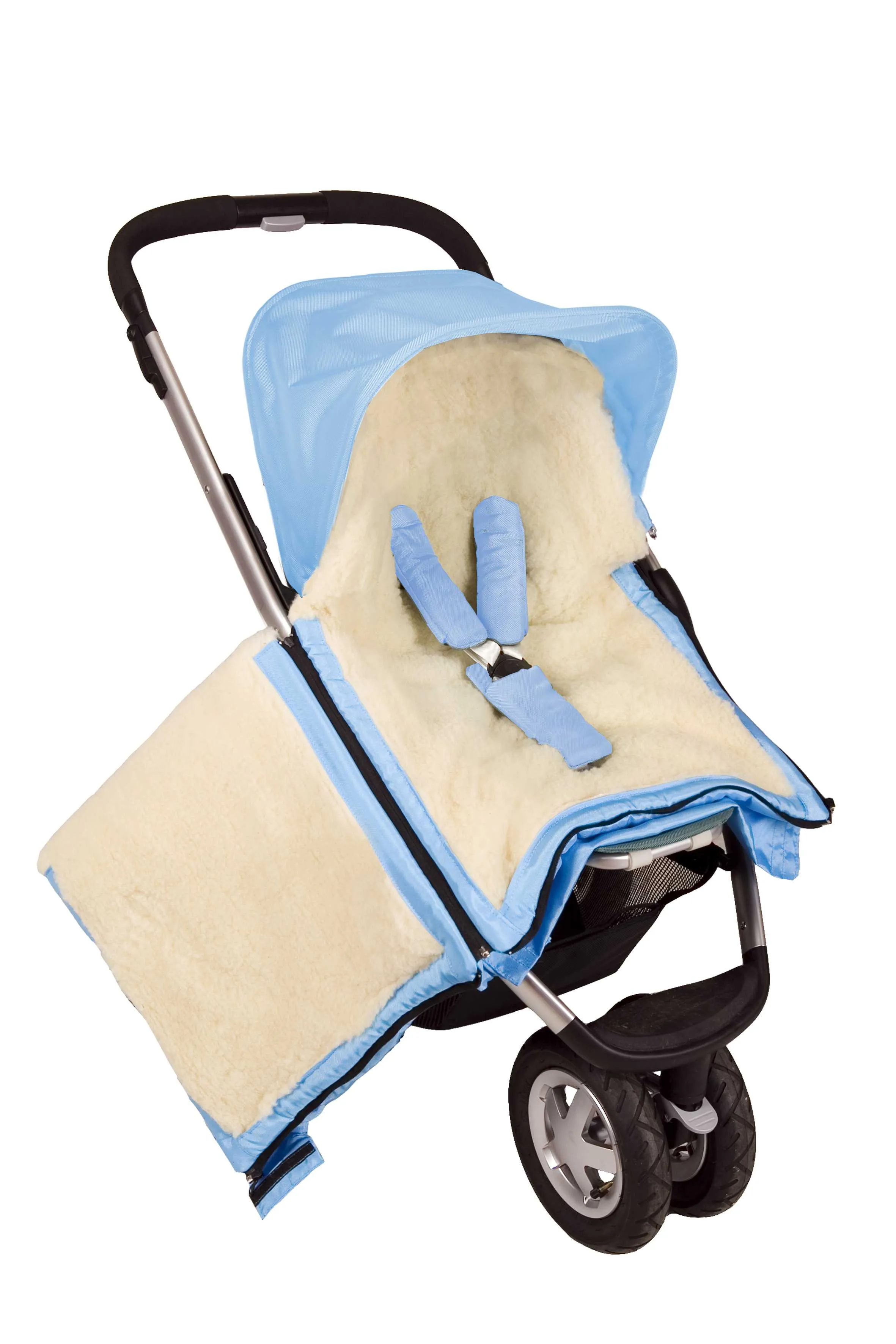 Cover Baby Organic Wool Adjustable Footmuff, Olive