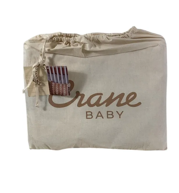 Crane Baby Copper Moon Phase Pillow, Beige