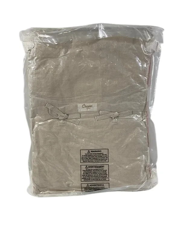 Crane Baby Copper Moon Phase Pillow, Beige