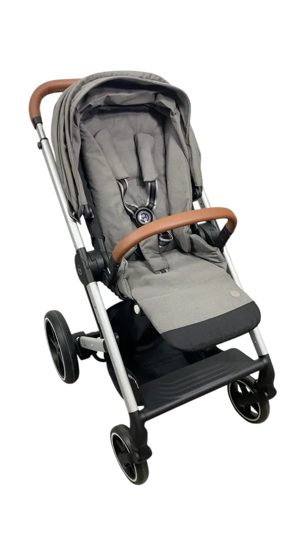 Cybex Balios S Lux Stroller, 2021, Soho Grey, Silver Frame