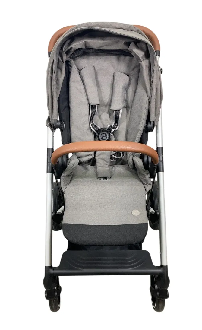 Cybex Balios S Lux Stroller, 2021, Soho Grey, Silver Frame