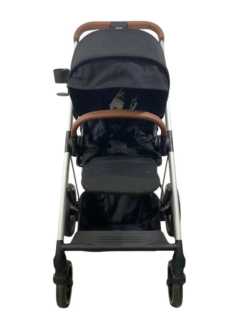 Cybex Balios S Lux Stroller, 2022, Deep Black, Silver Frame