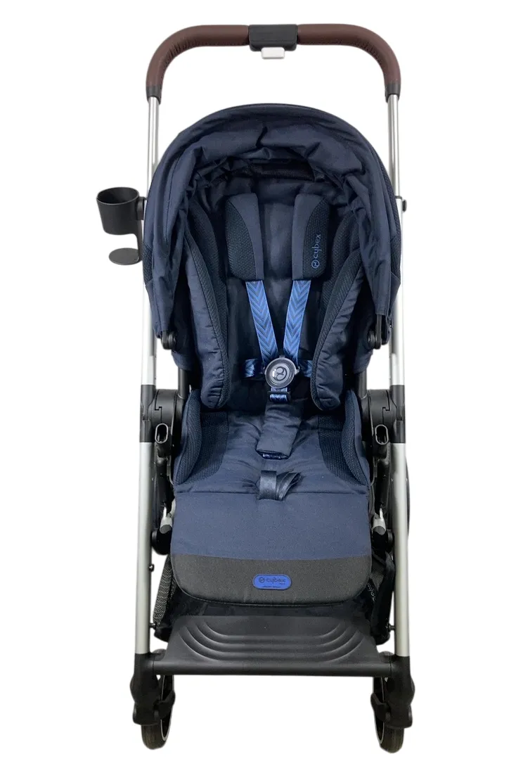 Cybex Balios S Lux Stroller, 2023, Ocean Blue, Silver