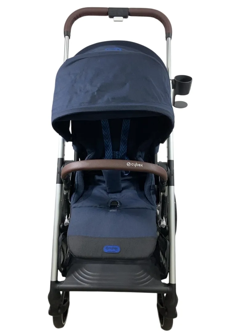 Cybex Balios S Lux Stroller, 2023, Ocean Blue, Silver