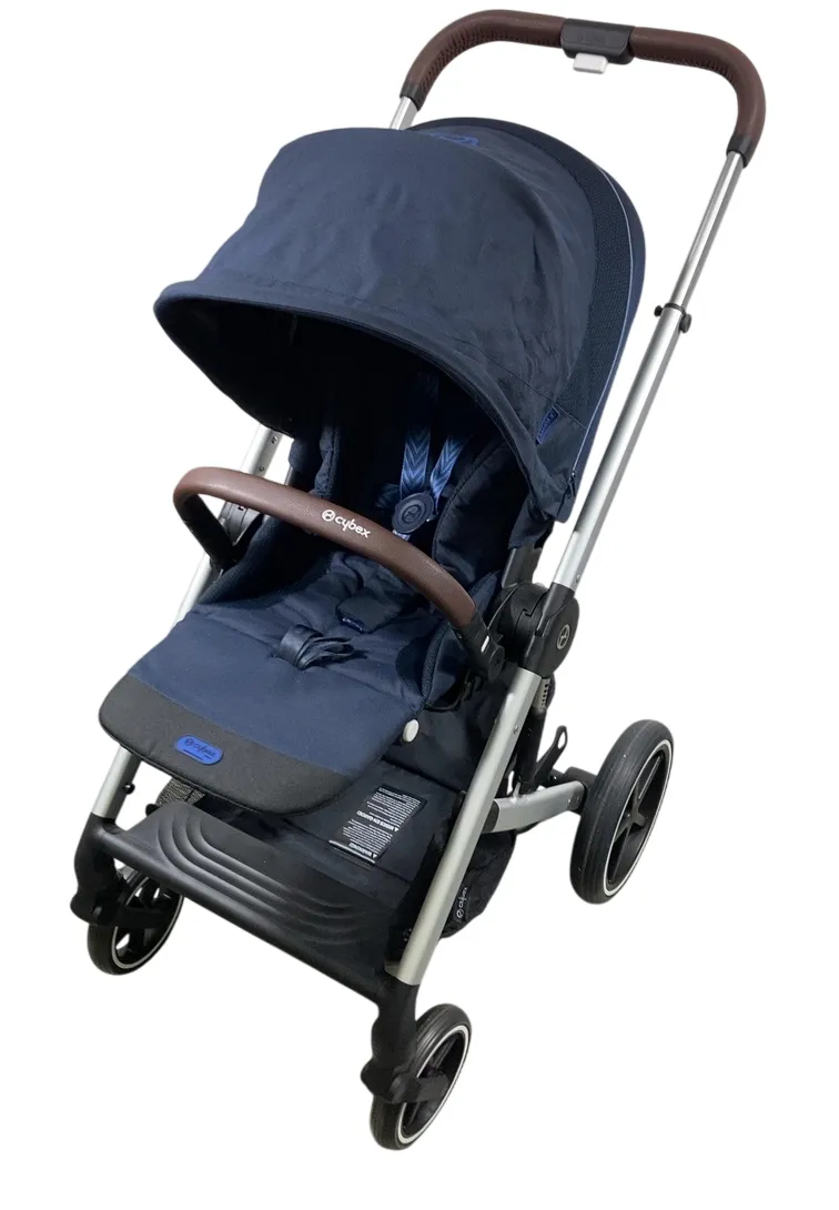 Cybex Balios S Lux Stroller, 2023, Ocean Blue, Silver