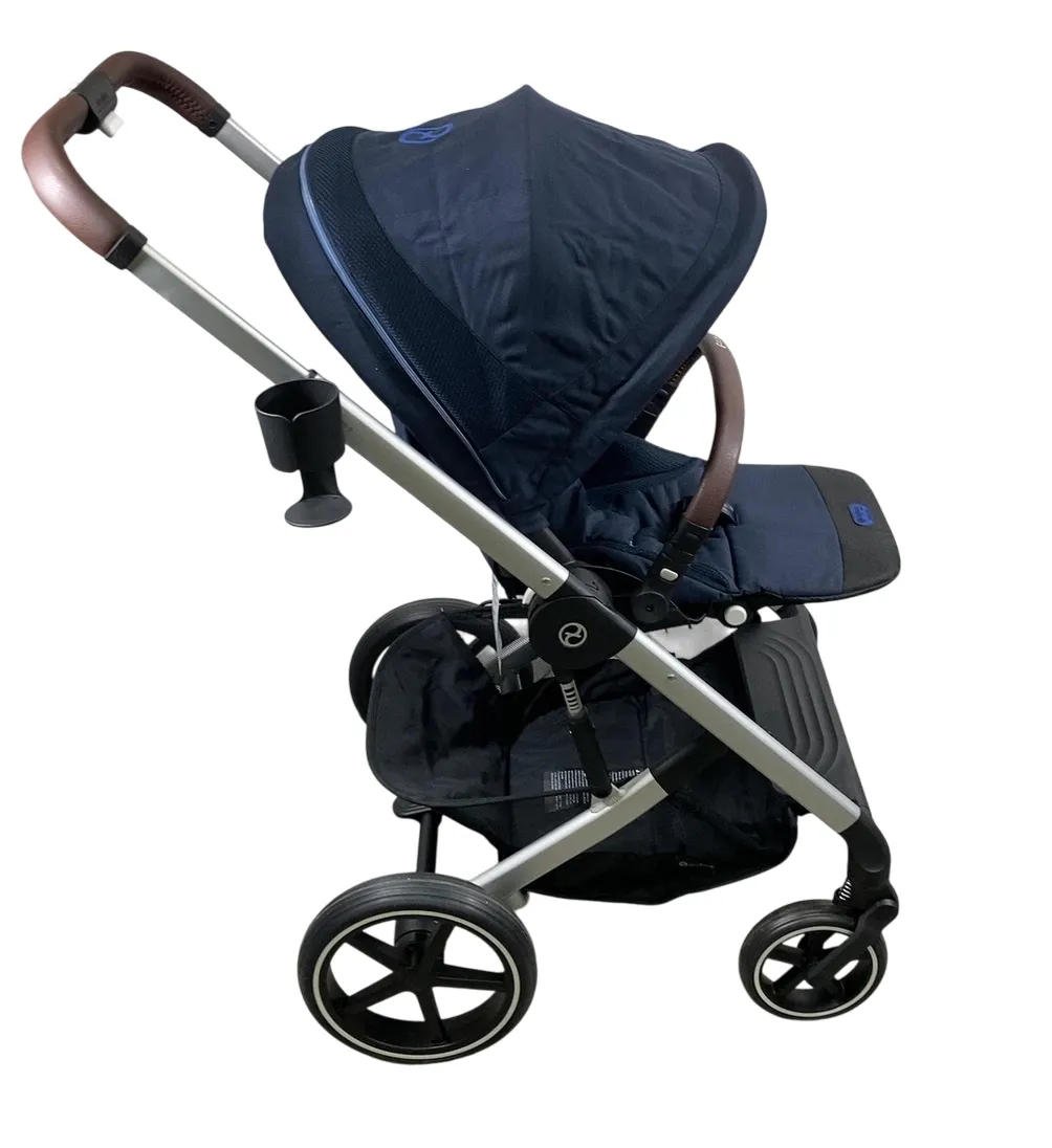 Cybex Balios S Lux Stroller, 2023, Ocean Blue, Silver