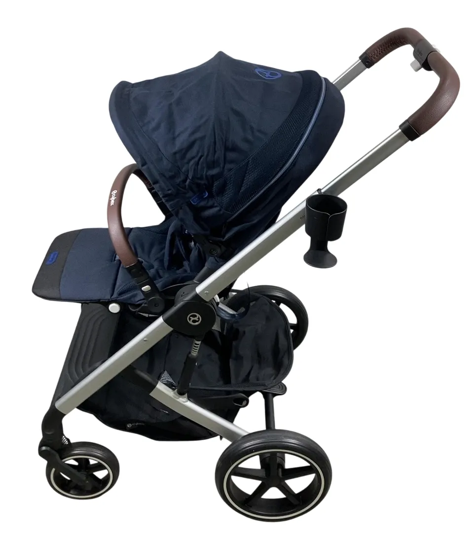 Cybex Balios S Lux Stroller, 2023, Ocean Blue, Silver