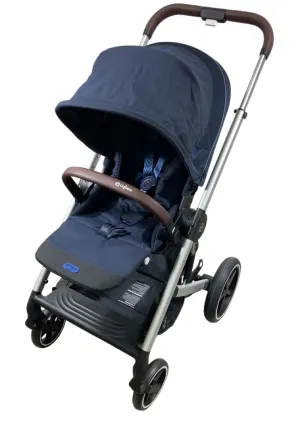 Cybex Balios S Lux Stroller, 2023, Ocean Blue, Silver