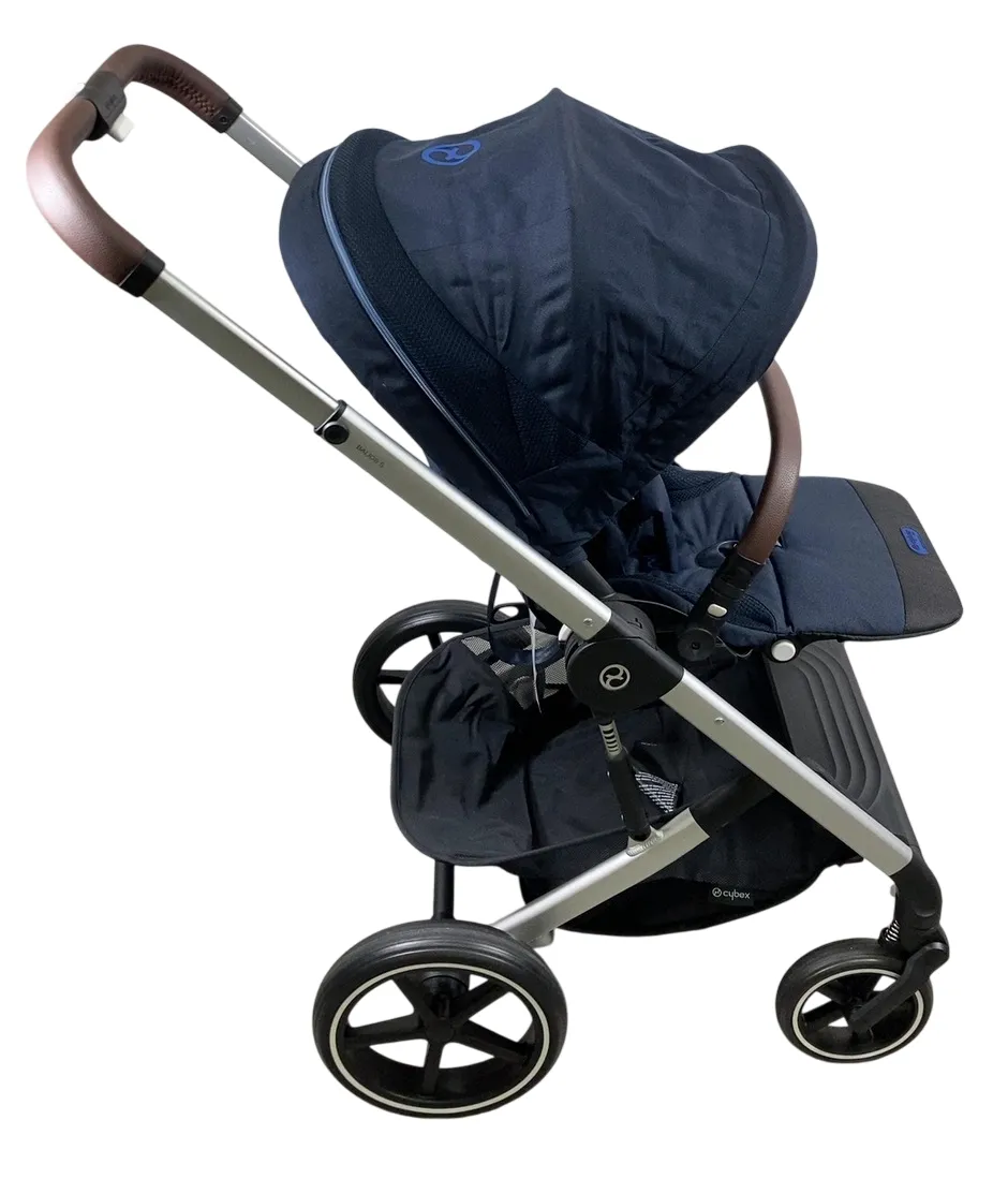Cybex Balios S Lux Stroller, 2023, Ocean Blue, Silver