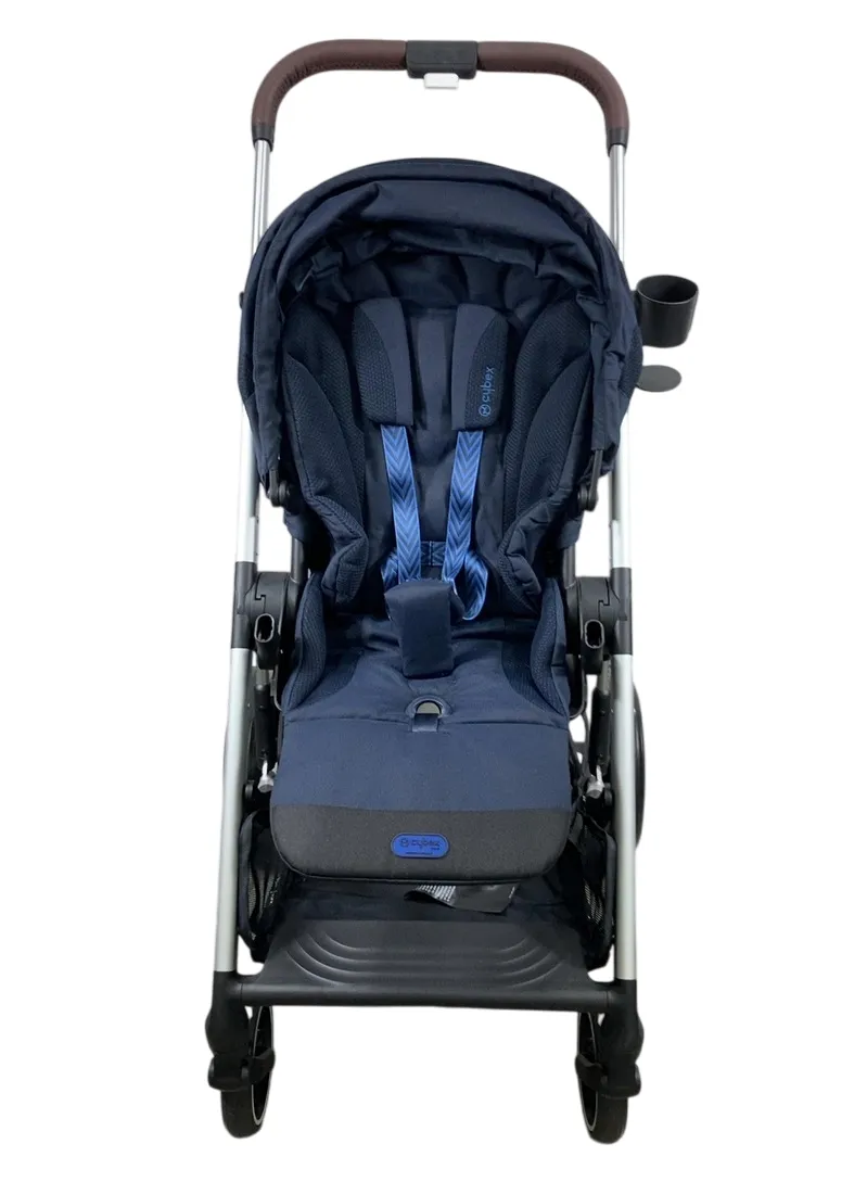 Cybex Balios S Lux Stroller, 2023, Ocean Blue, Silver