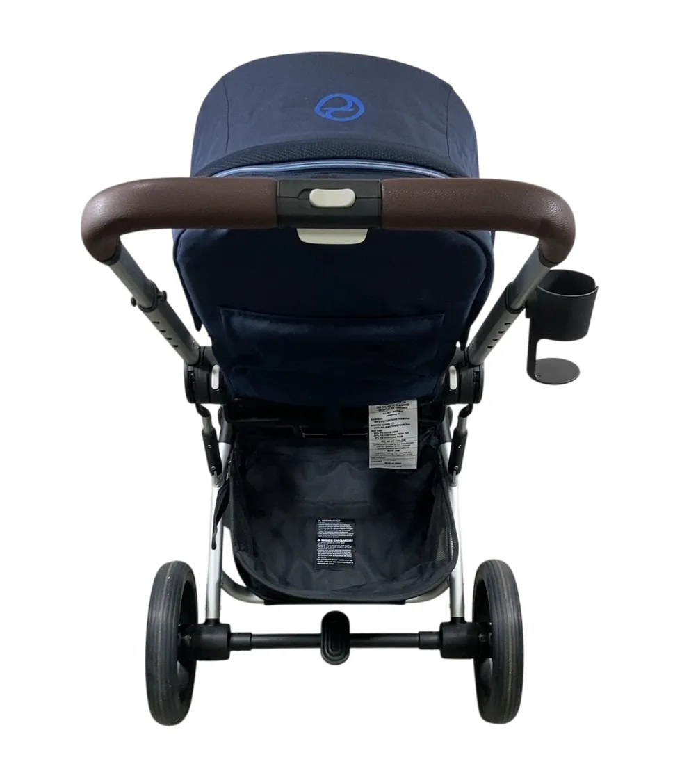 Cybex Balios S Lux Stroller, 2023, Ocean Blue, Silver