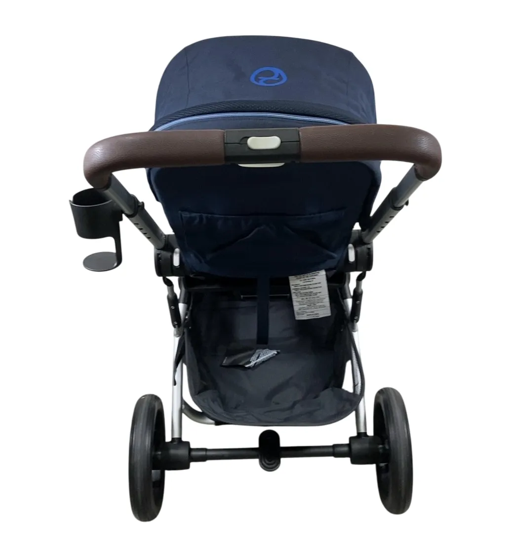 Cybex Balios S Lux Stroller, 2023, Ocean Blue, Silver