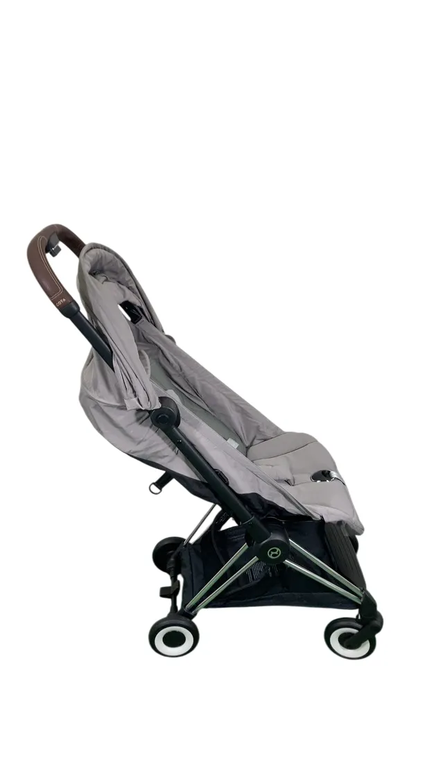 Cybex Coya Stroller, 2023, Chrome, Mirage Grey