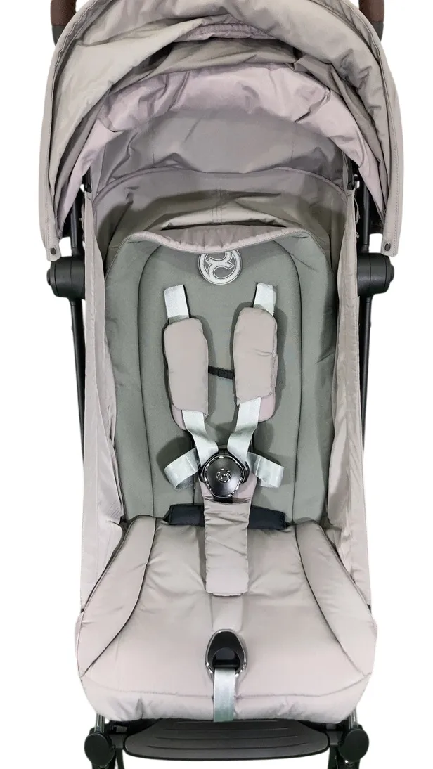 Cybex Coya Stroller, 2023, Chrome, Mirage Grey