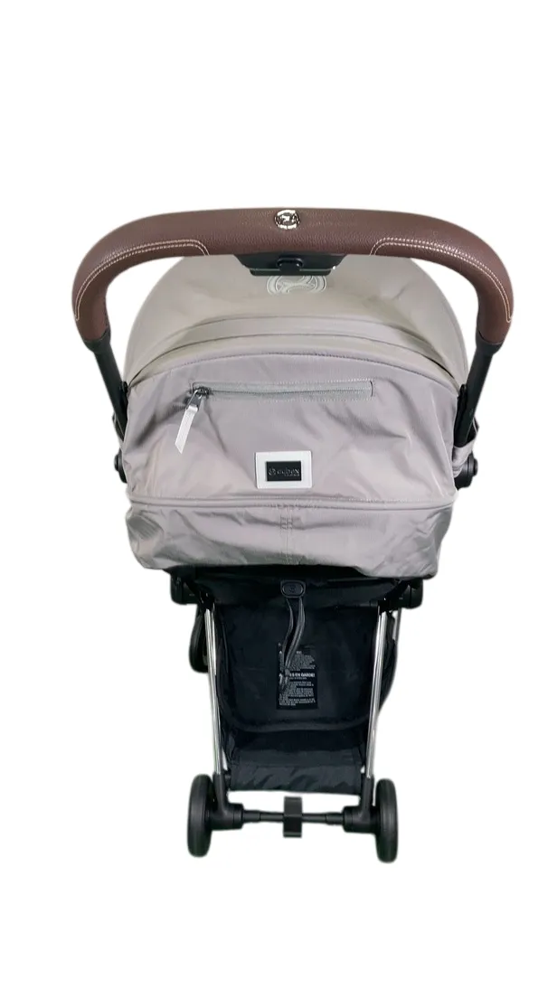 Cybex Coya Stroller, 2023, Chrome, Mirage Grey