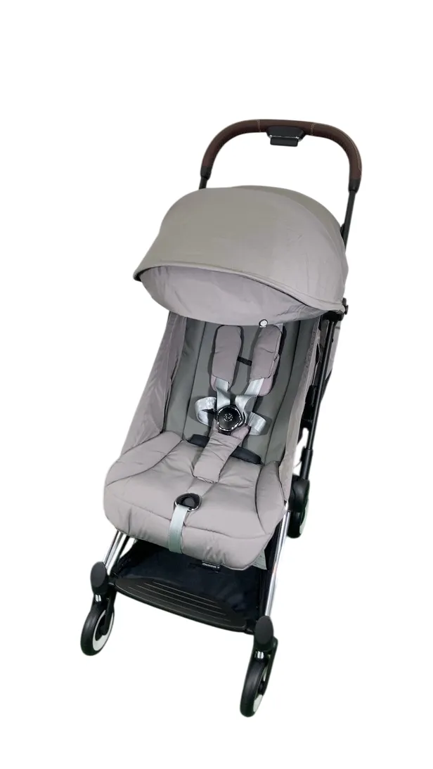 Cybex Coya Stroller, 2023, Chrome, Mirage Grey