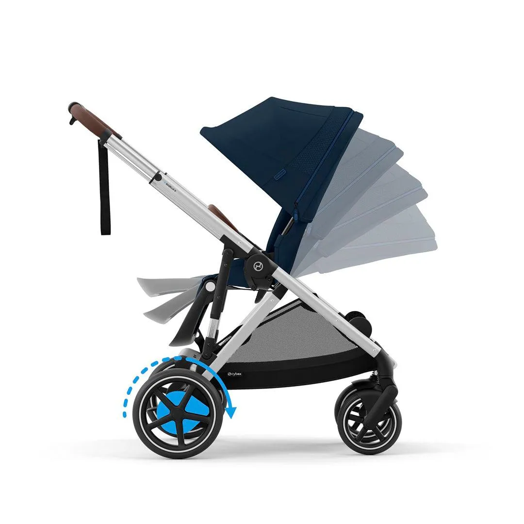 CYBEX e-Gazelle S Pushchair - Ocean Blue