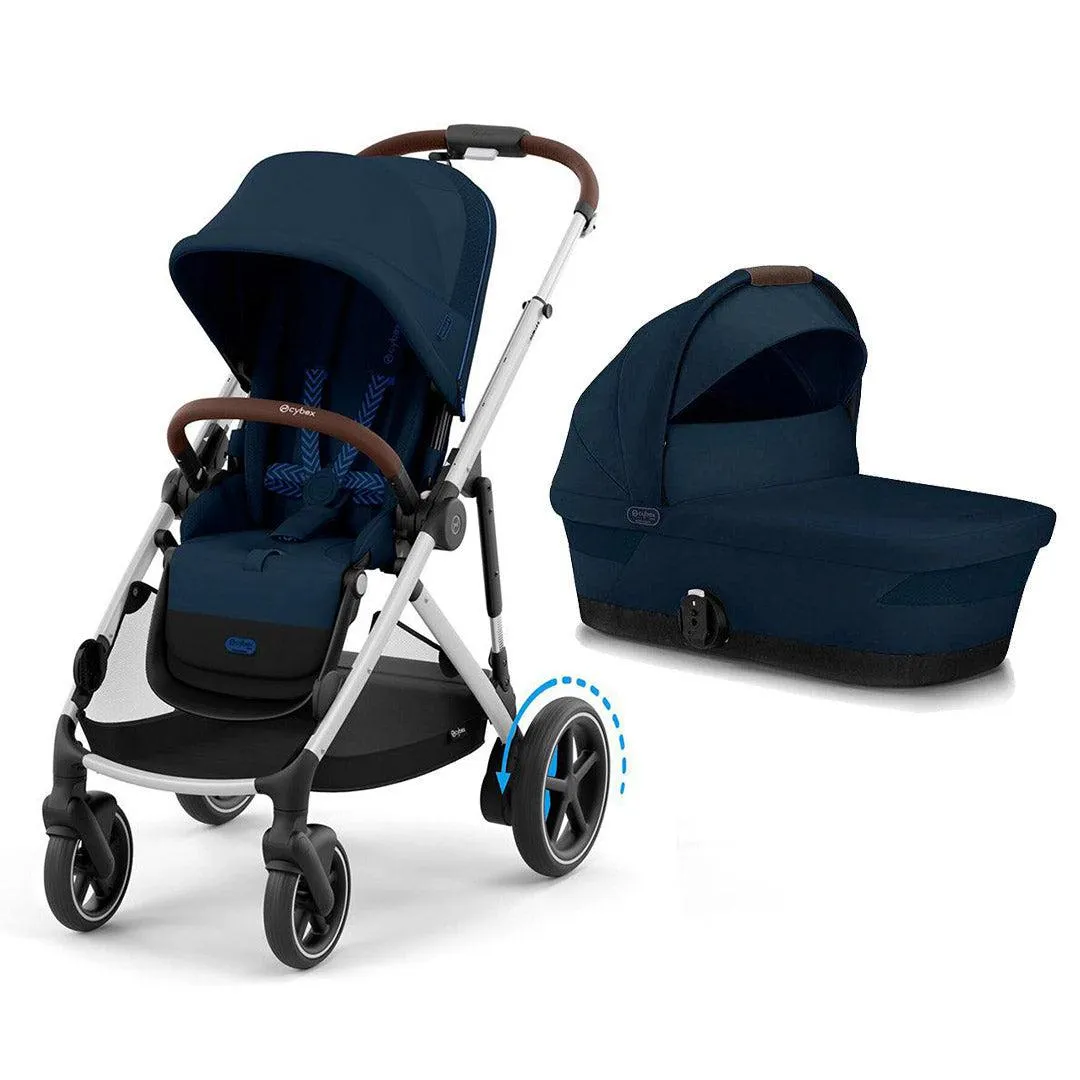 CYBEX e-Gazelle S Pushchair - Ocean Blue