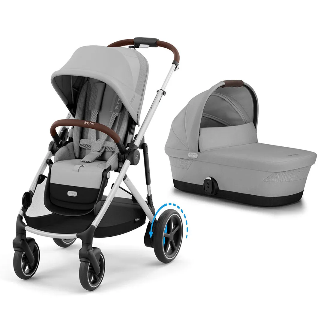 CYBEX e-Gazelle S Pushchair - Stone Grey