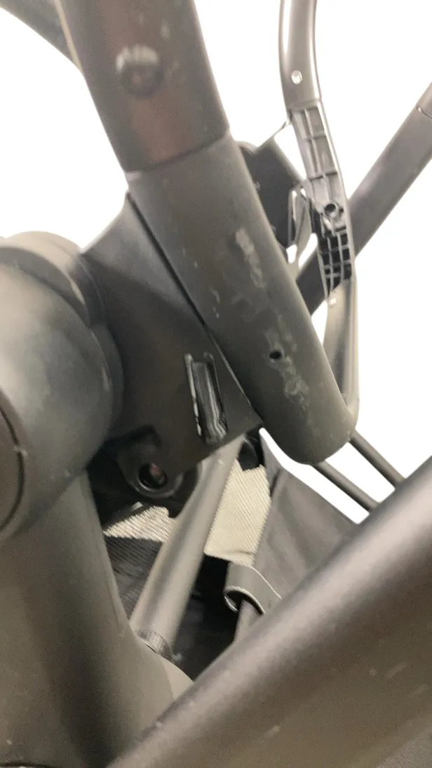 Cybex E-PRIAM Stroller Frame Only, 2022, Matt Black, without Battery