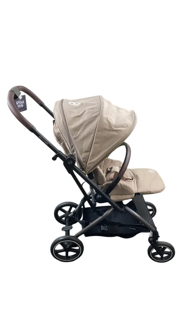 Cybex Eezy S Twist 2 Stroller, 2024, Almond Beige