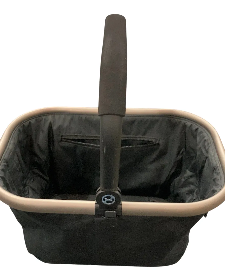 Cybex Gazelle S Modular Stroller, 2022, Moon Black, Taupe Frame