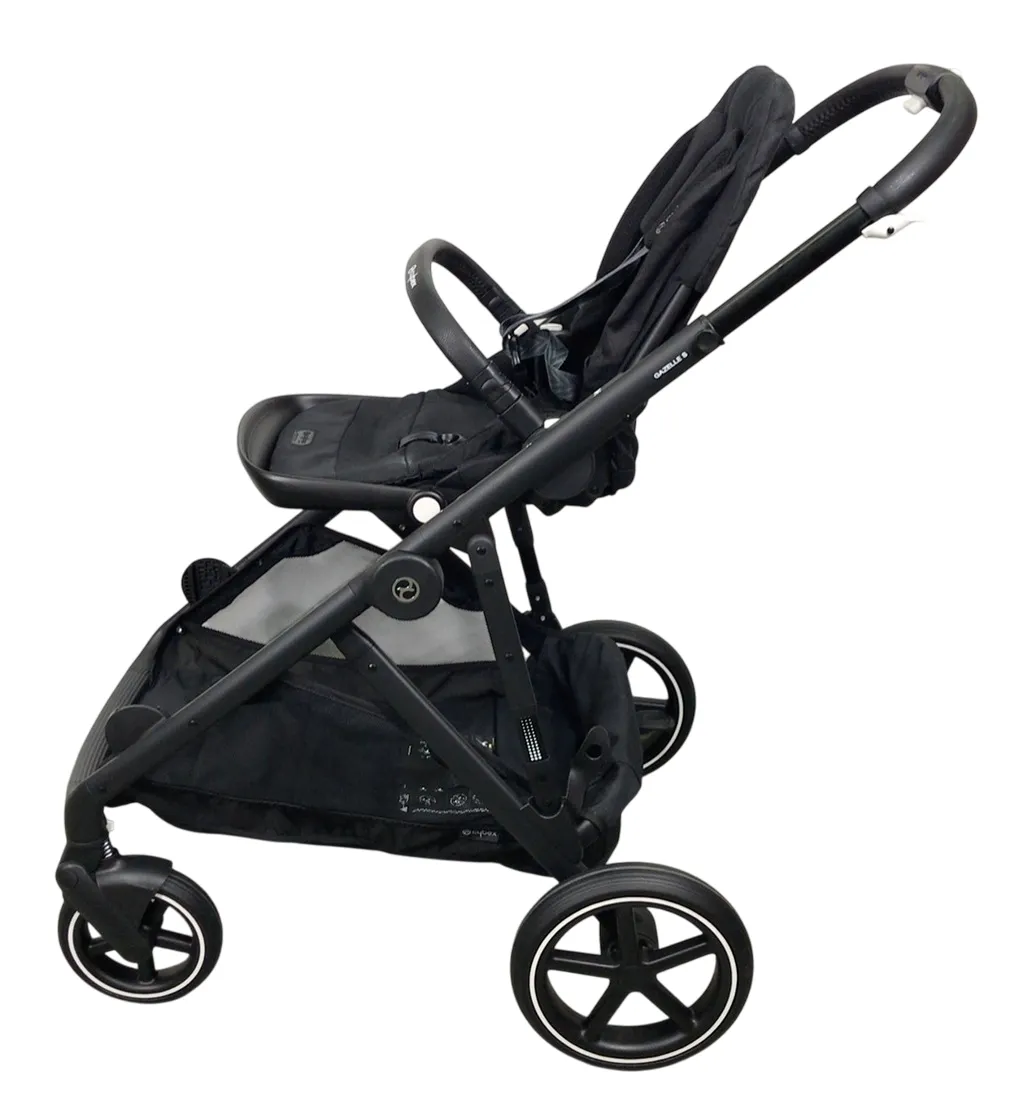 Cybex Gazelle S Modular Stroller, 2024, Black, Moon Black