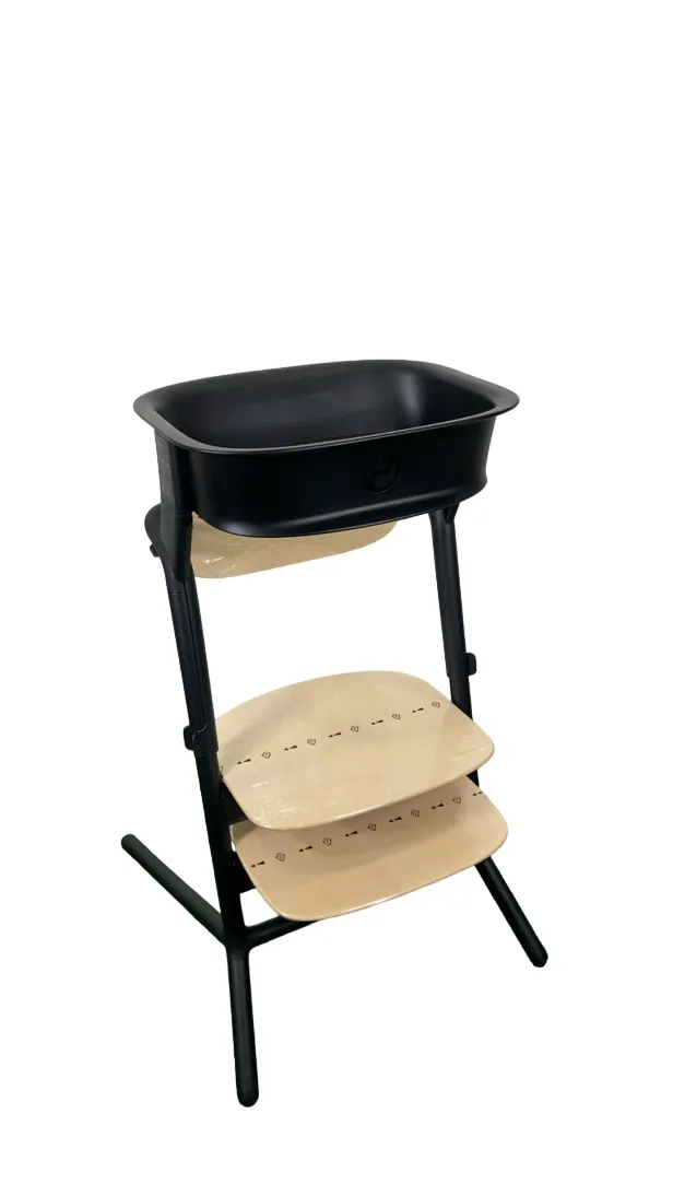 Cybex LEMO 3 in 1 High Chair and Tower Bundle, Sand/Black