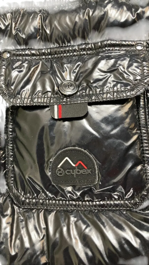 Cybex Platinum Winter Footmuff, Deep Black