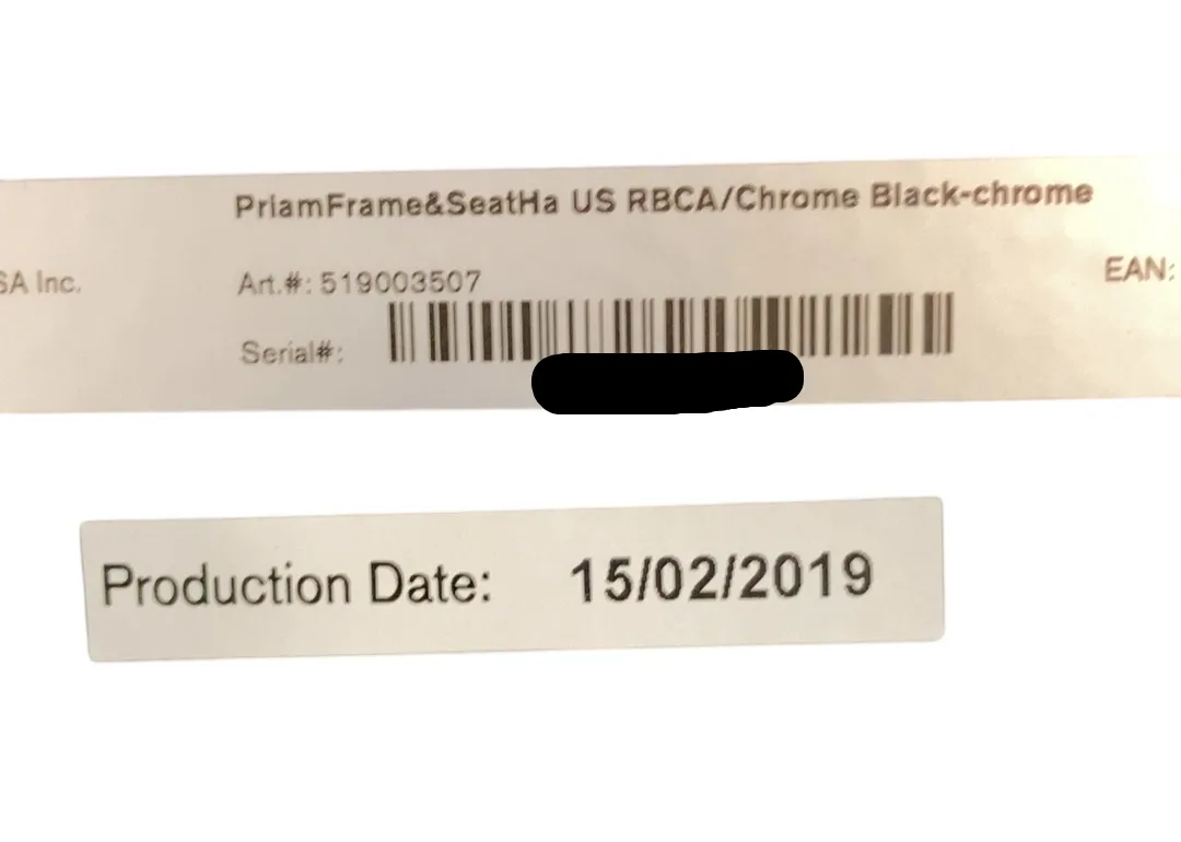 Cybex PRIAM Stroller Frame And Seat, 2019, Chrome/Black