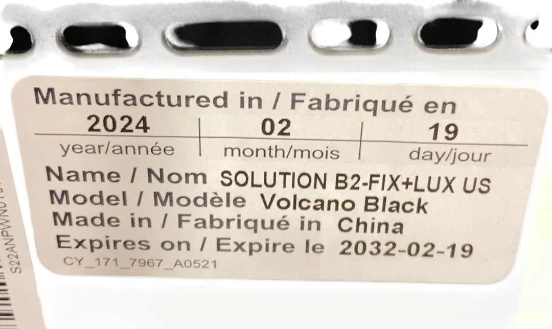 Cybex Solution B2-Fix   Lux Booster, 2024, Volcano Black