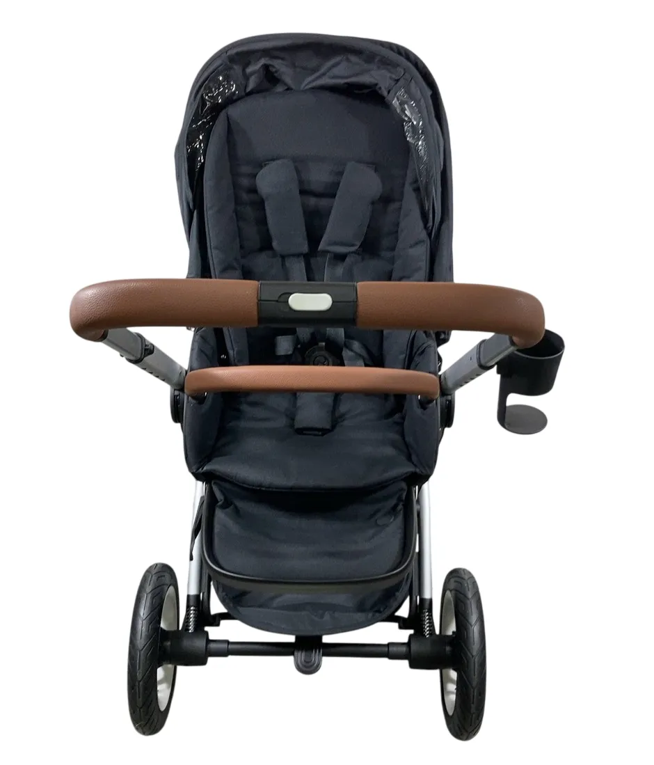 Cybex Talos S Lux Stroller, 2020, Moon Black (Silver Frame)