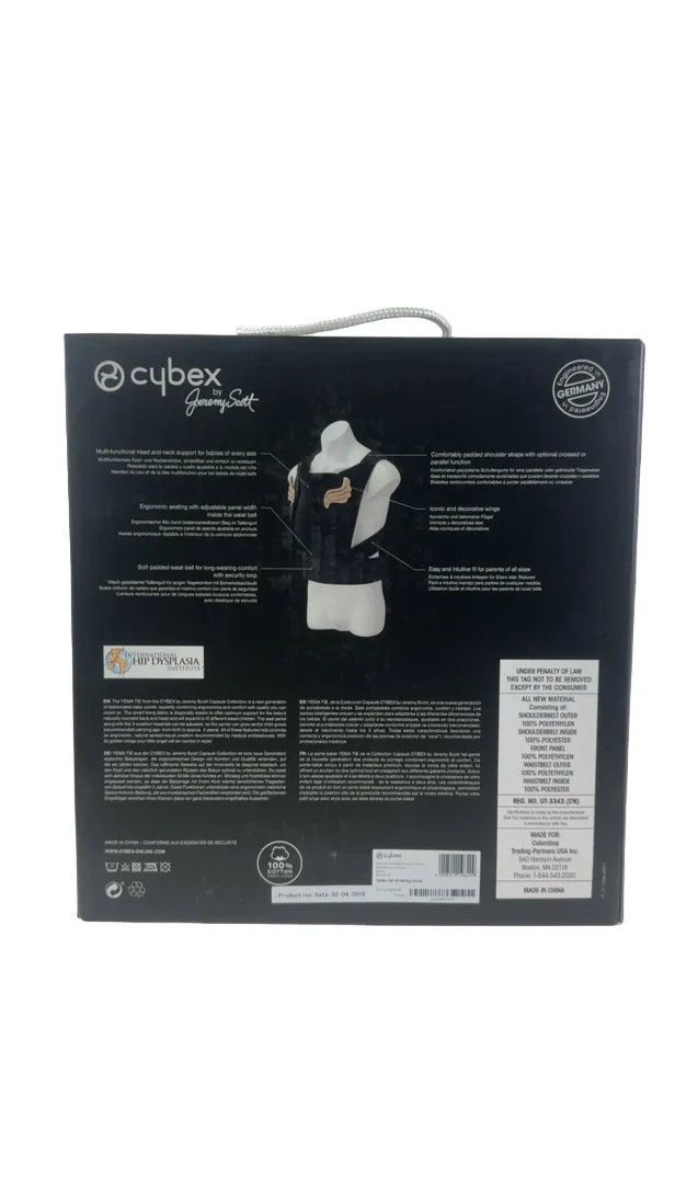 Cybex Yema Baby Carrier, Wings By Jeremy Scott