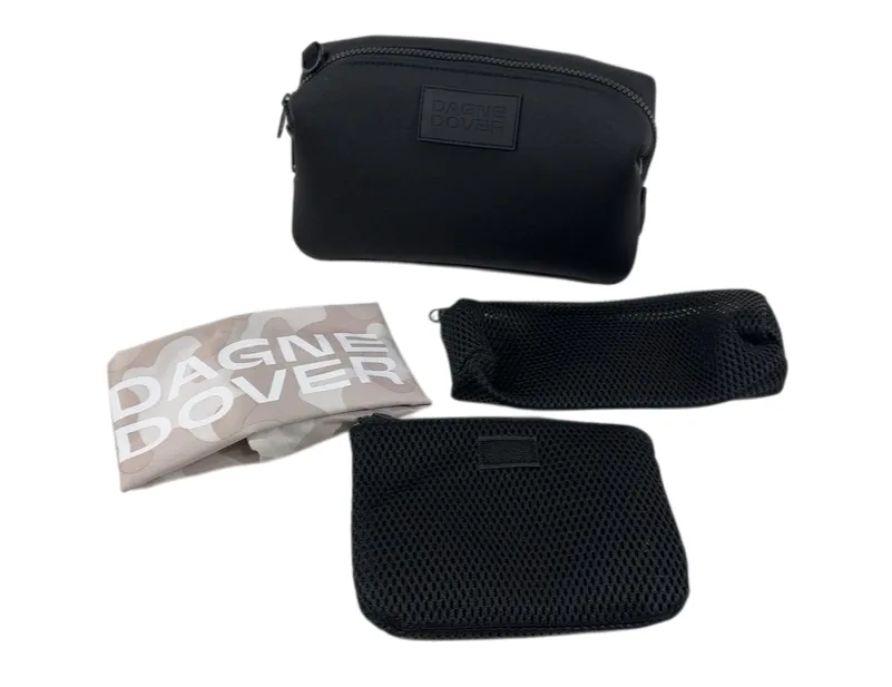 Dagne Dover Hunter Neoprene Toiletry Bag, Large, Onyx