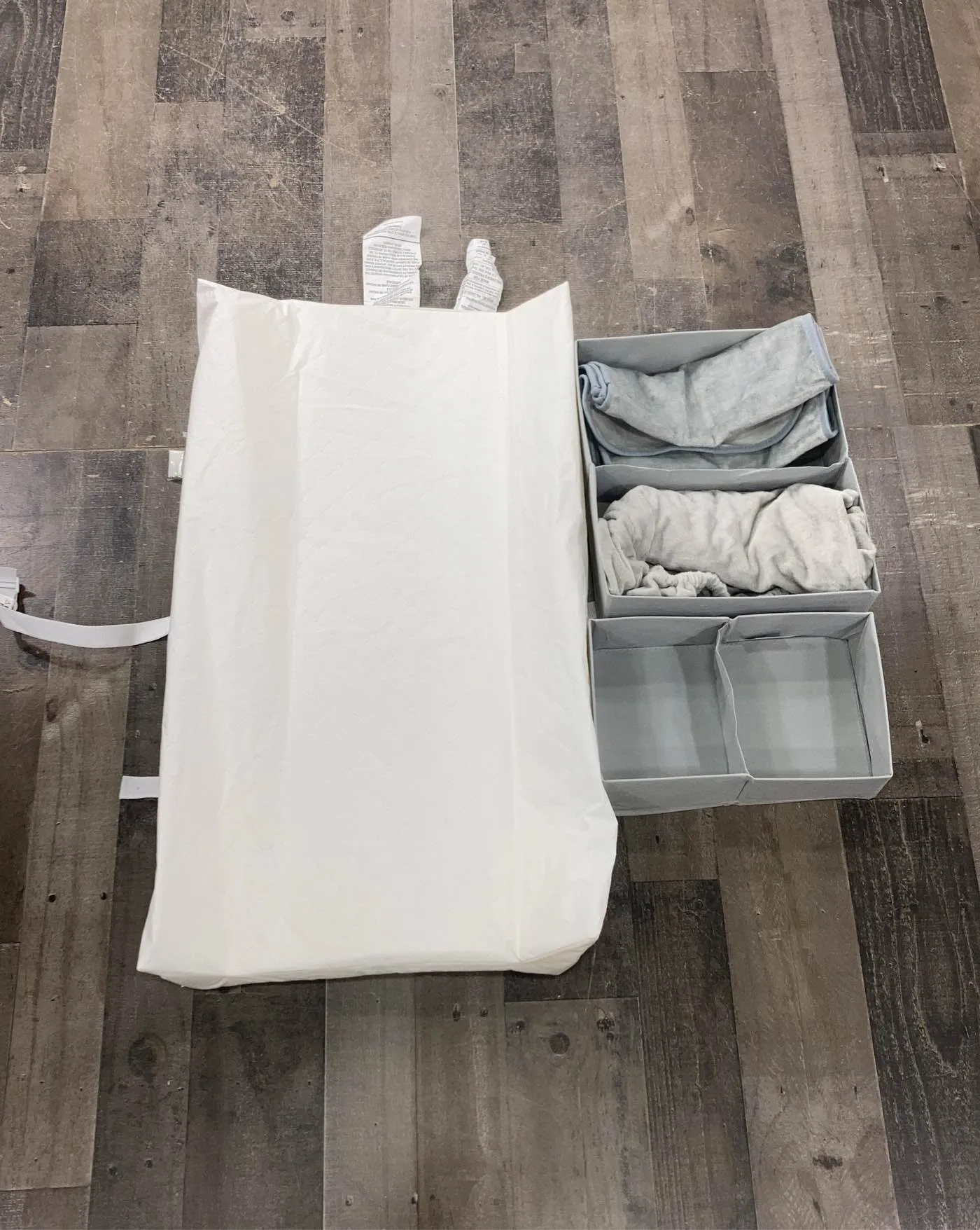 Delta Children 7-Piece Essential Changing Table Bundle