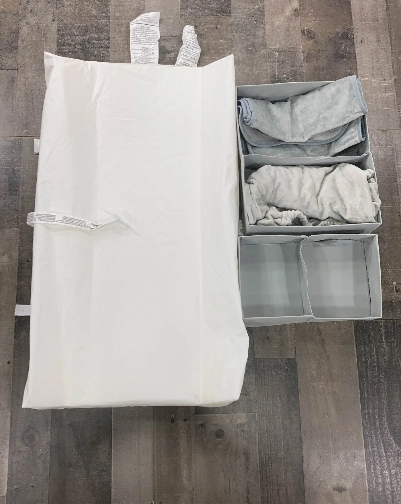 Delta Children 7-Piece Essential Changing Table Bundle