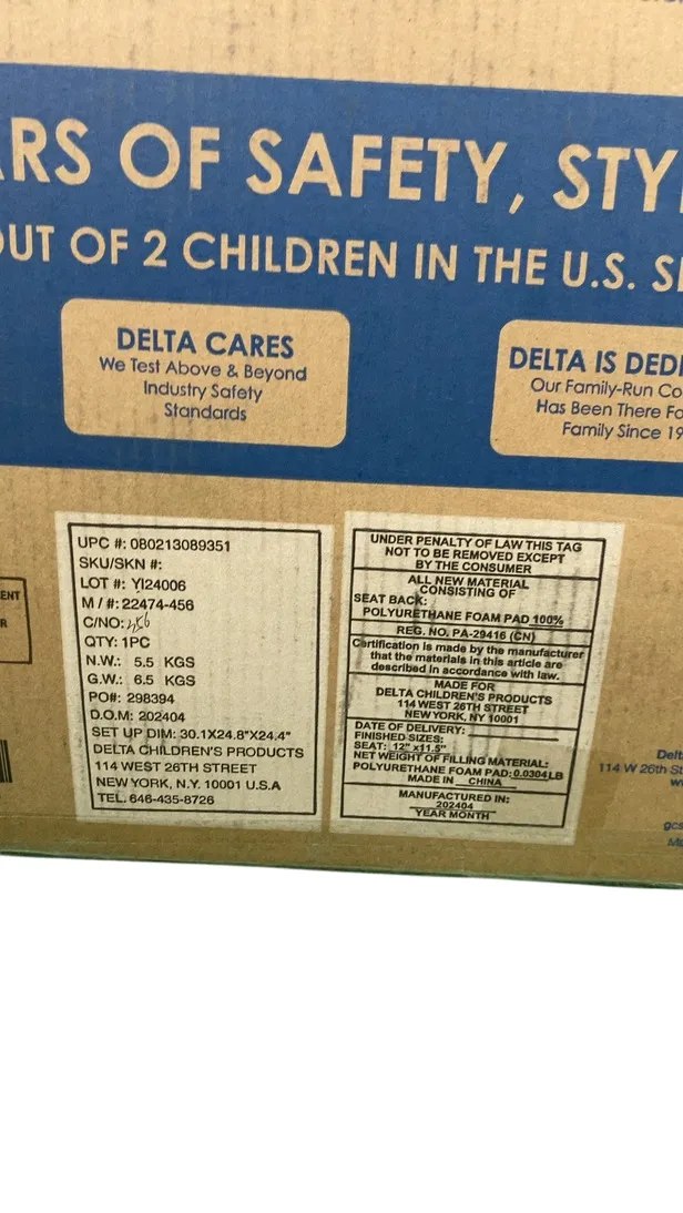 Delta Children Lil' Play Station 4-in-1 Activity Walker, Blue
