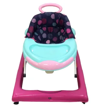 Delta Children Little Folks Big Steps 2-in-1 Activity Walker, Orbit