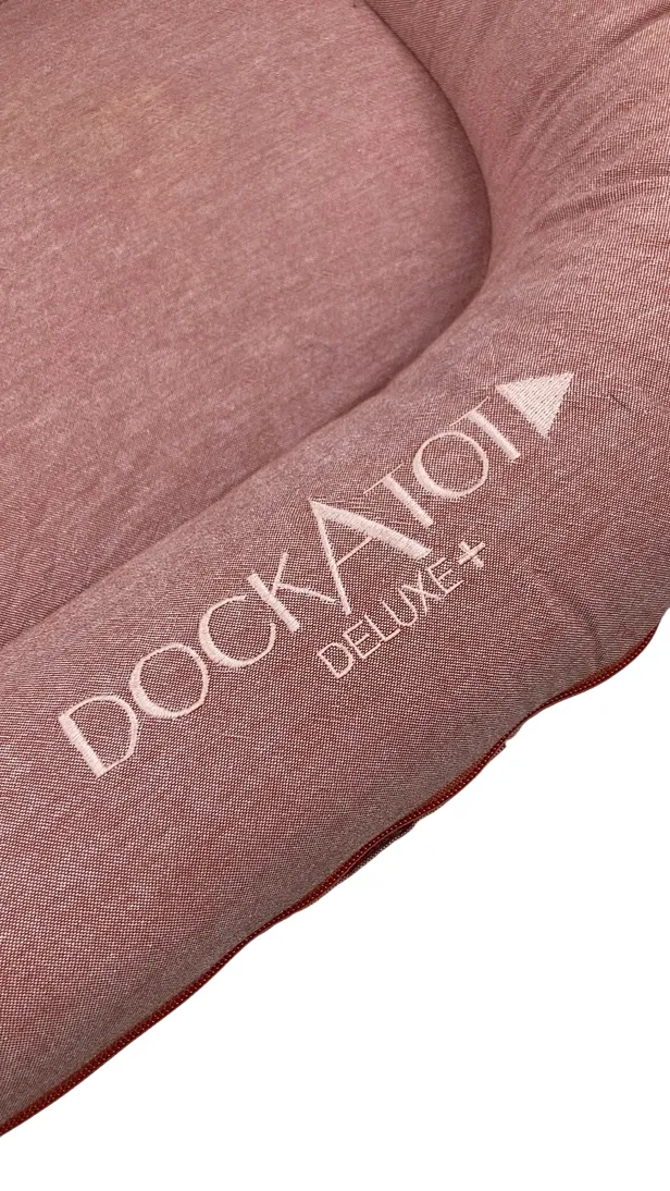 DockATot Deluxe  Dock, Ginger Chambray
