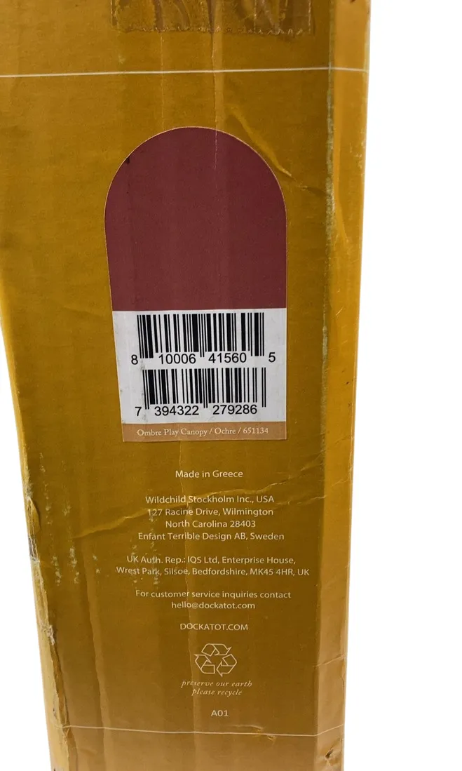 DockATot Ombre Play Canopy, Ochre