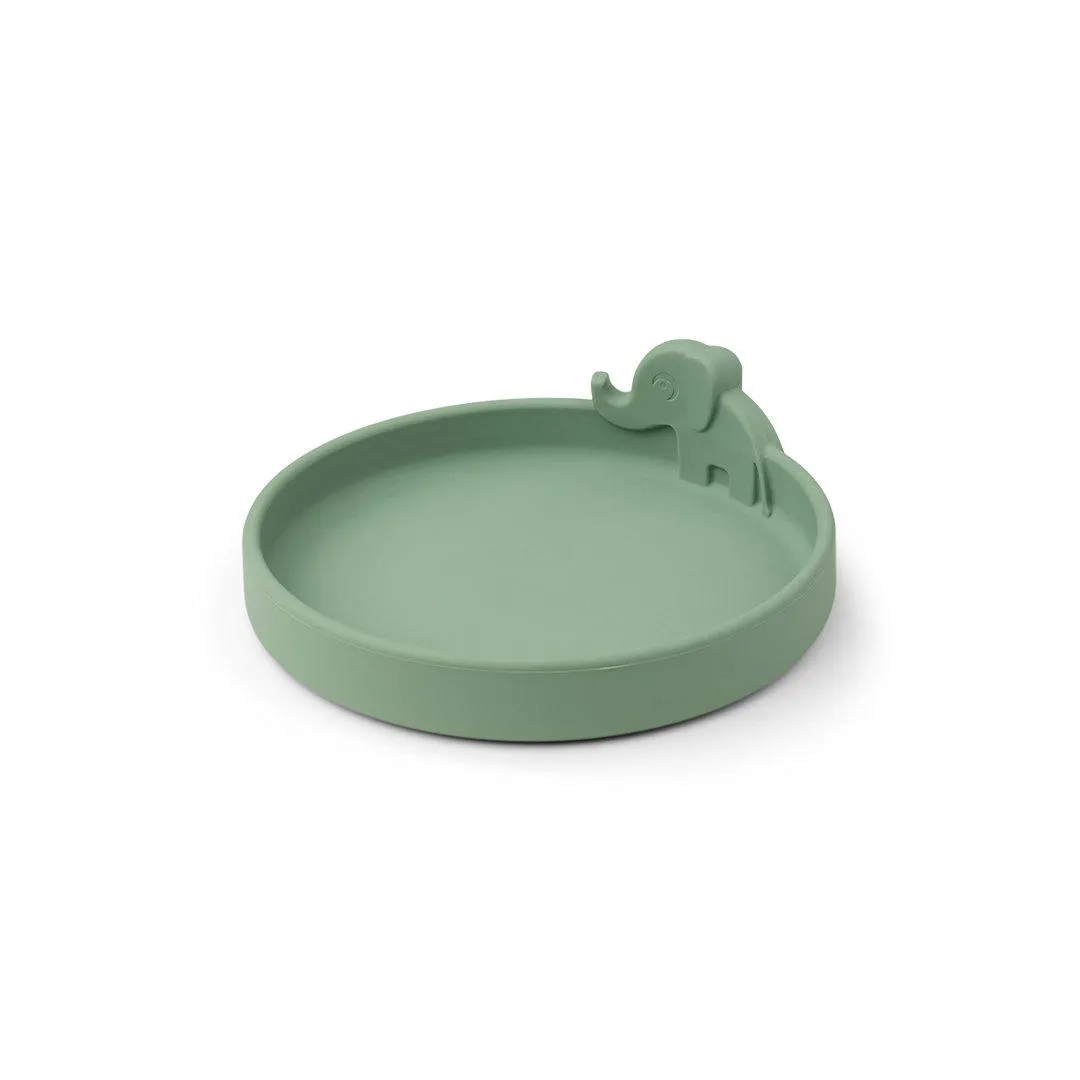 Done by Deer Peekaboo Plate - Elphee - Green