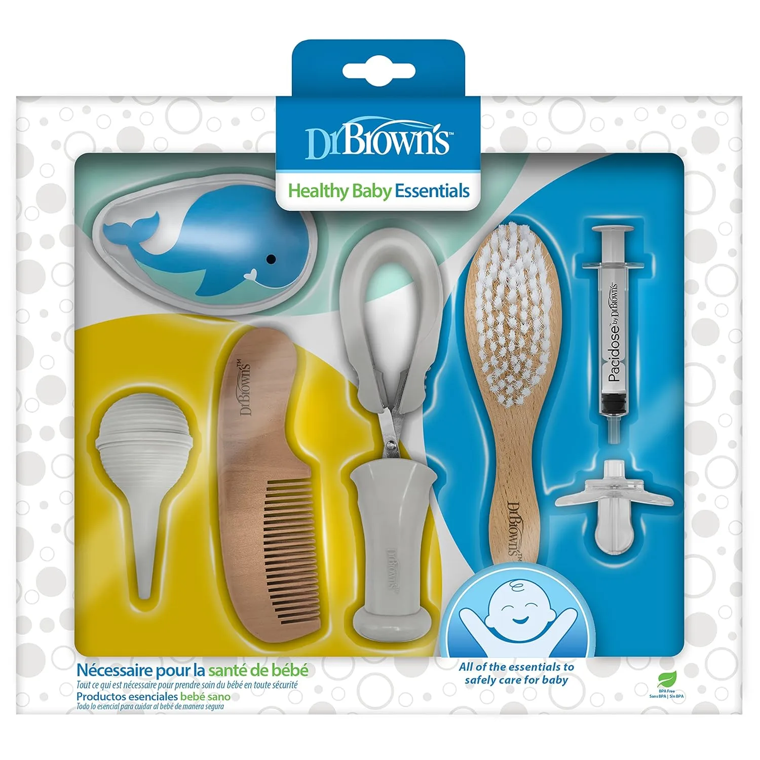 Dr. Brown's Healthy Baby Essentials Care Kit, 8 Pieces