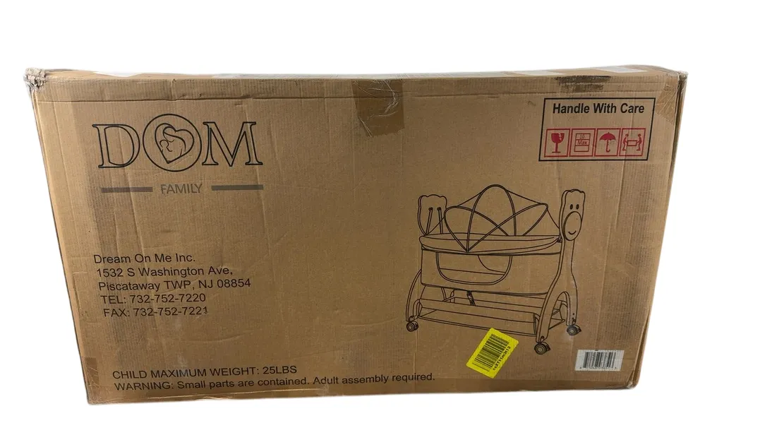 Dream On Me Cub Portable Bassinet Rocking Cradle