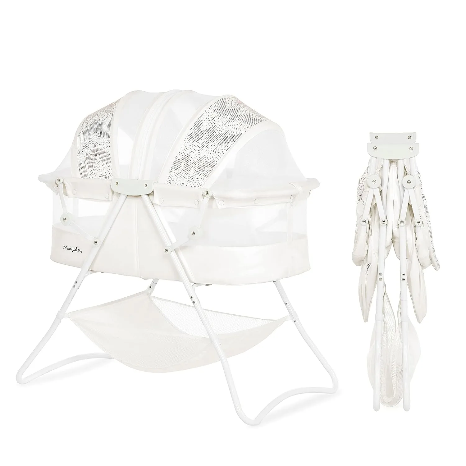 Dream On Me Karley Bassinet, Dove White, Original