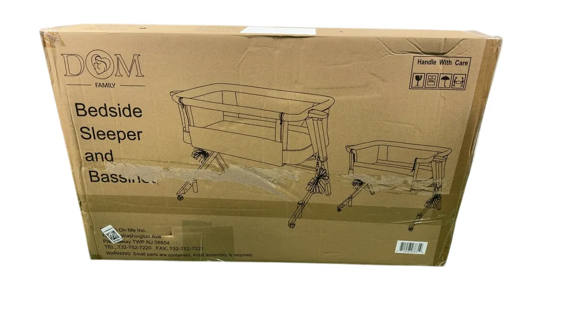 Dream On Me Skylar Bassinet and Bedside Sleeper, Pink