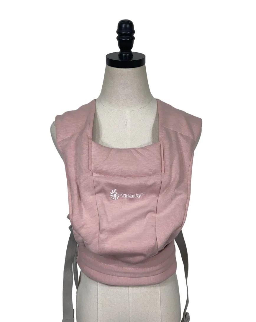 Ergobaby Embrace Baby Carrier, Blush Pink, Knit